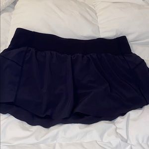 LULULEMON NAVY BLUE TENNIS SKORT